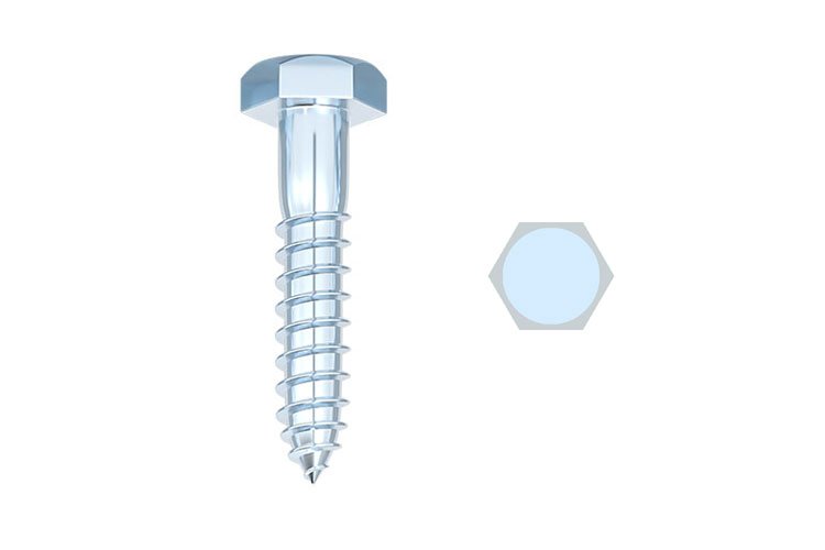 hexagon head tapping screws