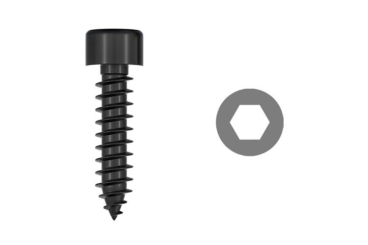 Cylindrical Allen Head Self Tapping Screw