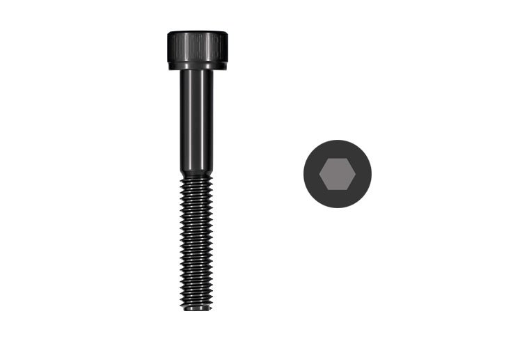 cylindrical head hex socket cap screw