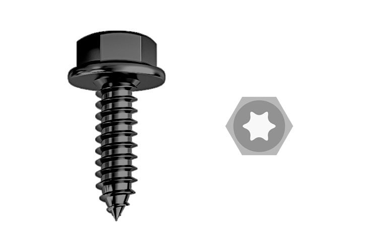 Hexalobular-Socket-Hex-Self-Tapping-Screw