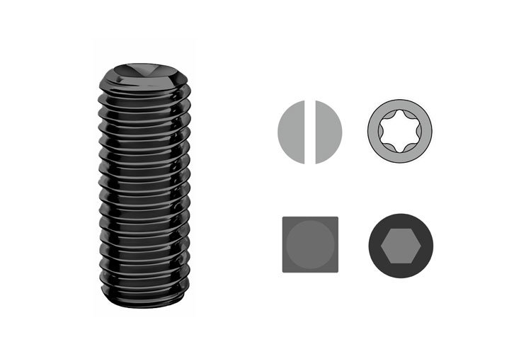 Set Screw with Cup Point