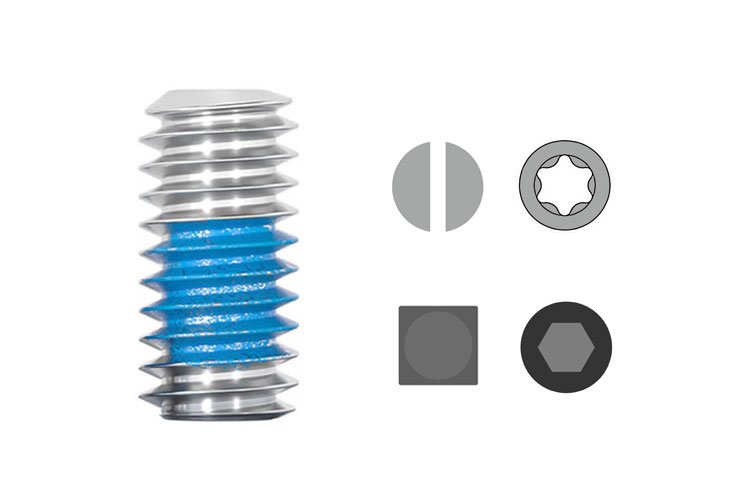 Set Screw with Flat Point