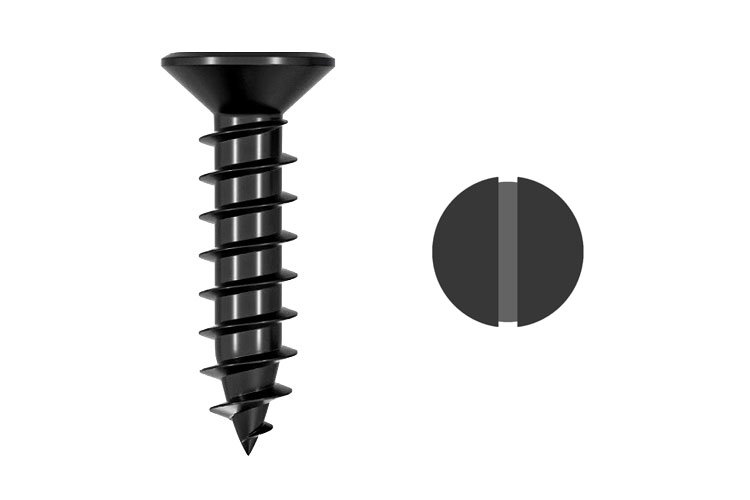 Slotted Flat Countersunk Self Tapping Screws