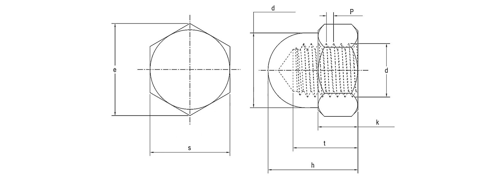 DIN 1587 Hexagon Domed Cap Nuts