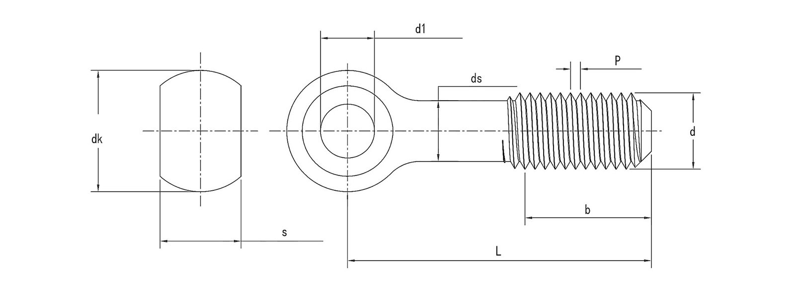 DIN 444 Swing Eyebolts