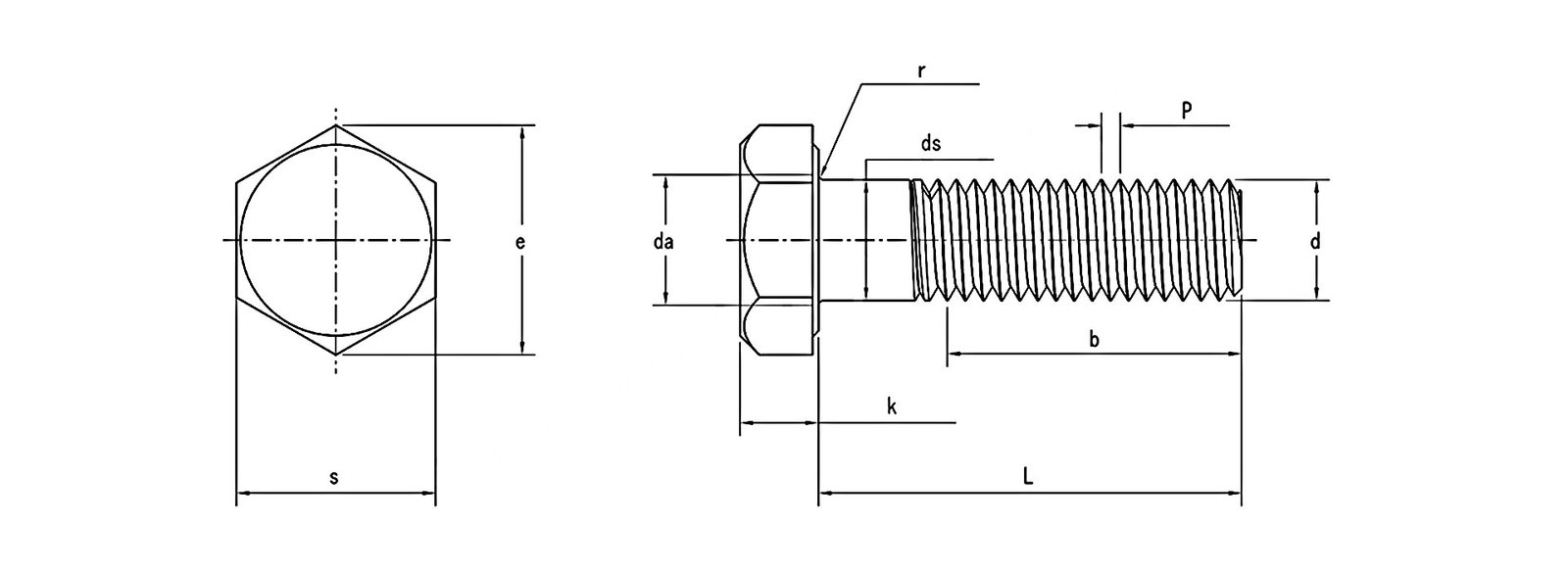 DIN 601 Hex Head Bolts