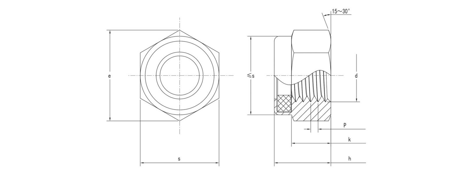 DIN 985 Nylon Insert Hex Lock Nuts