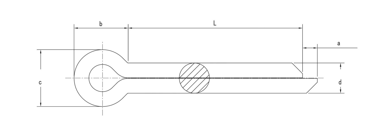 ISO 1234 Split pins