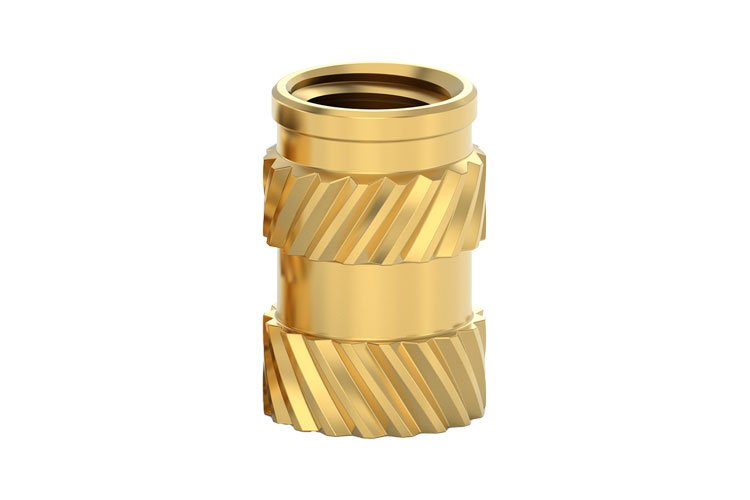 Copper Knurled Nuts