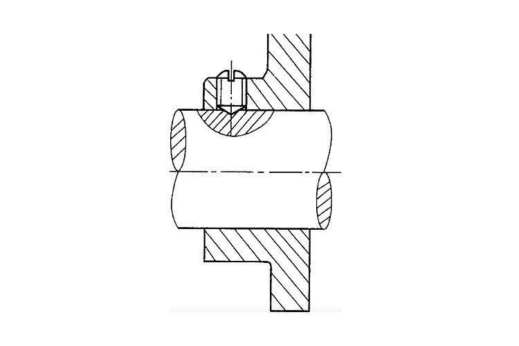 Set screw connection