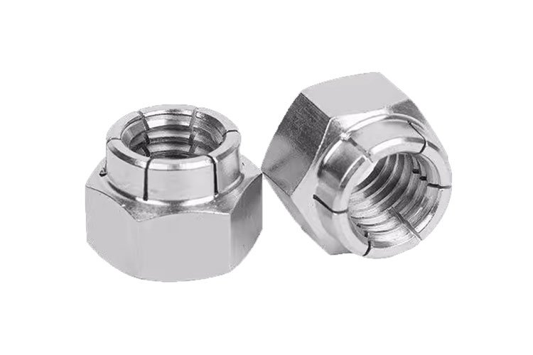 Slotted Self-Locking Nuts