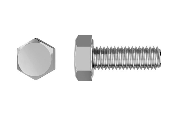 TC4 Titanium Alloy Hex Bolt