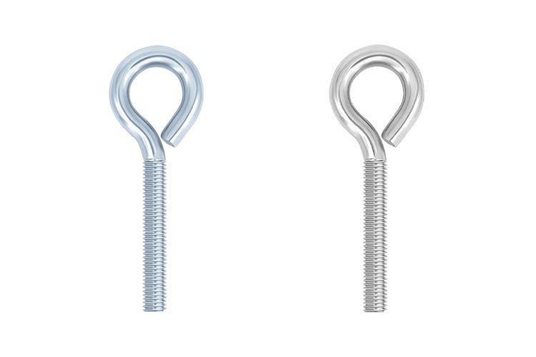 Non-Shoulder Bent Eye Bolt