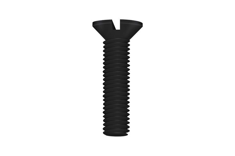 Nylon Countersunk Head Machine Screw