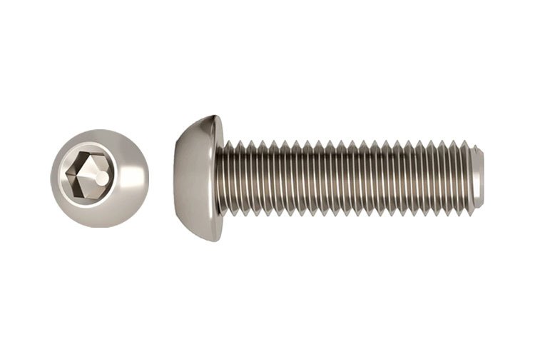 Titanium hex socket screws for cell phones