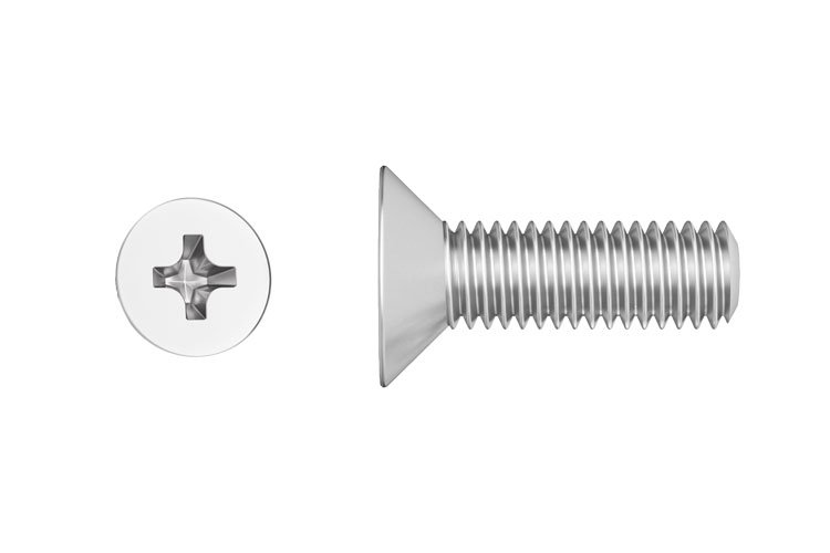 Phillips Countersunk Screw for Mobile Phone