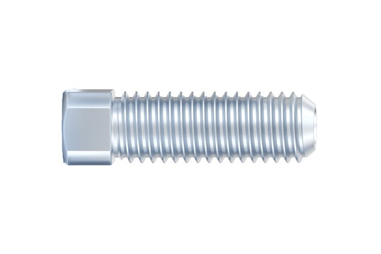 Zinc-Plated Square Head Bolt